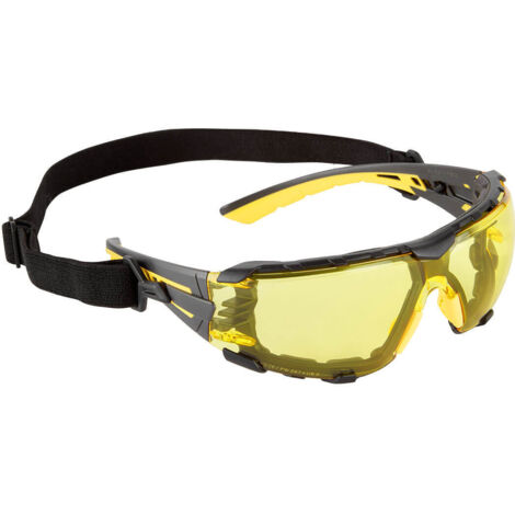 Gafas de seguridad con cordón Tech Look Lite KN Ámbar