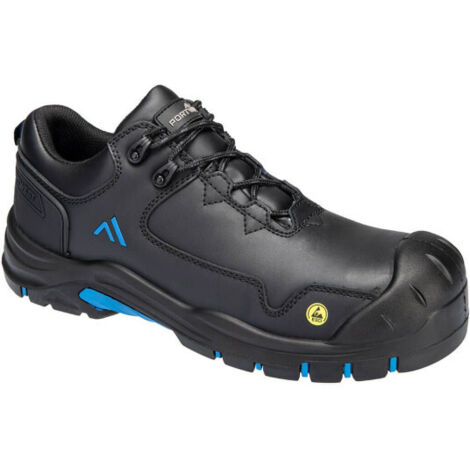 Zapato de seguridad antiabrasión, resistente al calor FC19 36 Negro / Azul