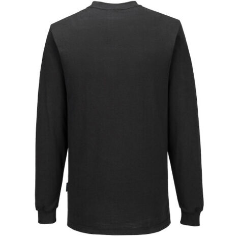 Camiseta de manga larga antiestática ESD AS22 5XL Negro (1/2)