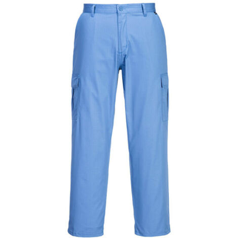 Pantalón antiestático para ambientes ESD ensayo EN 61340-5-1 AS11 XL Gris (1/4)