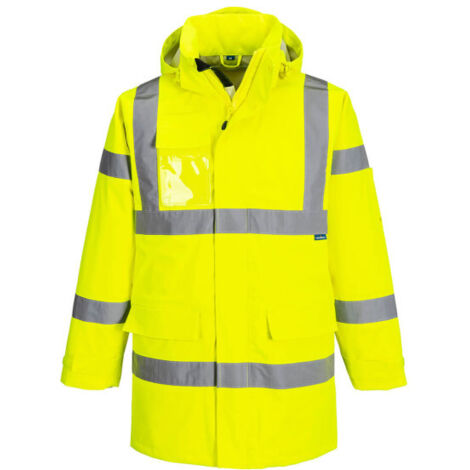 Chubasquero de alta visibilidad Extreme Alta Visibilidad Extreme Rain (3 capas) S599 S amarillo (1/2)