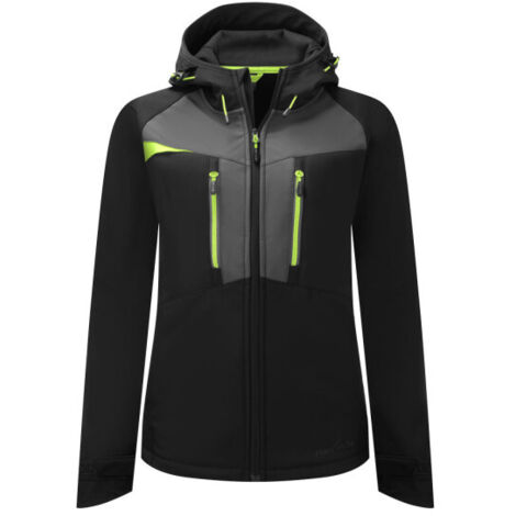 Softshell para mujer DX4 (3 capas) DX486 XS Negro (1/2)