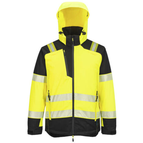 Chaqueta PW3 Alta Visibilidad Winter T160 XXL Amarillo/Negro (1/2)