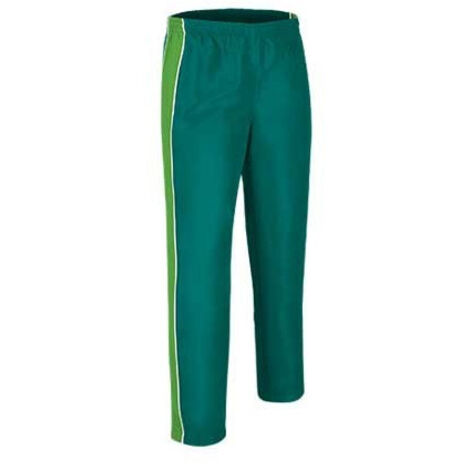 Pantalón deportivo largo Match Point L Verde Hierba/Verde Primavera/Blanco
