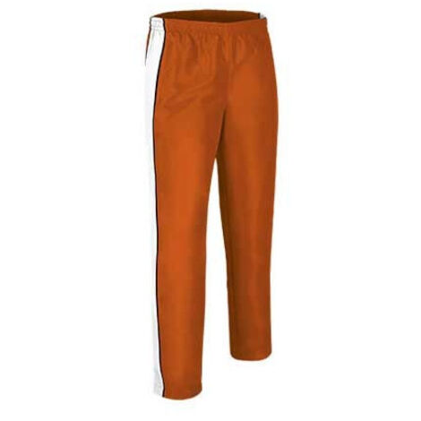 Pantalón deportivo largo Match Point L Naranja/Blanco/Negro