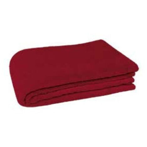 Manta bebé con microfilamentos Crib  Rojo              105 x 75 cm