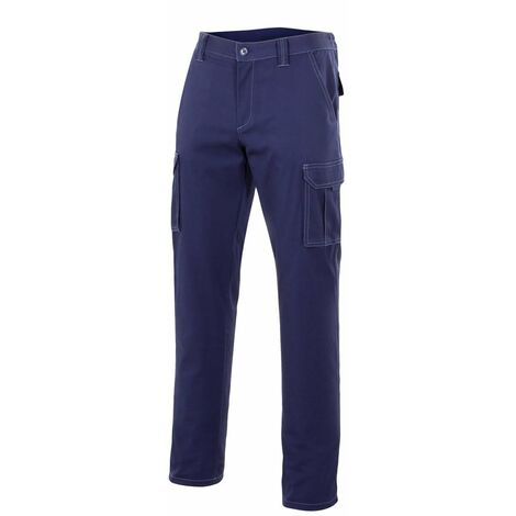 Pantalón multibolsillos Slim Fit elástico