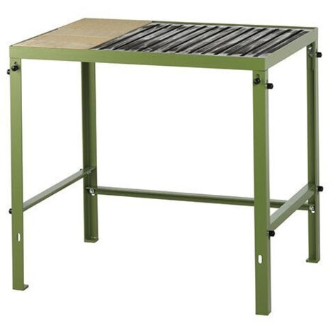 Mesa de soldadura CEPRO con parrilla y piedra 110 cm