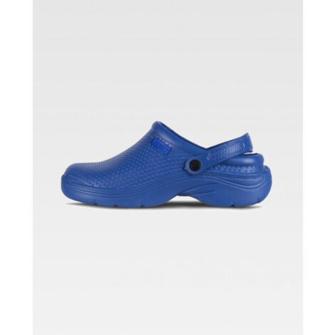 Zueco sanitario anatómico con cámara ortopédica WORKTEAM P2006 44/45 Azul