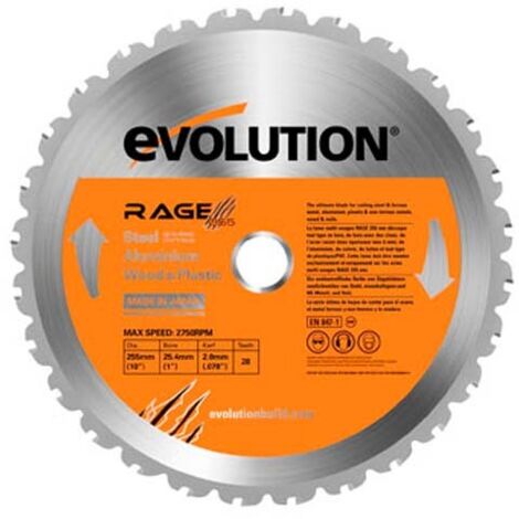 Disco Multifunción para Ingletadora 255 mm EVO REF.677255