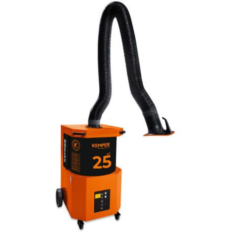 SmartFil aparato de aspiración de compacta de extracción de humos de soldadura, uso regular KEMPER                 Brazo 4 m versión con manguera