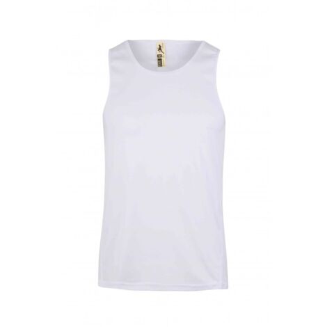 Camiseta técnica tirantes Move MUKUA MK525V XL Amarillo flúor (1/4)
