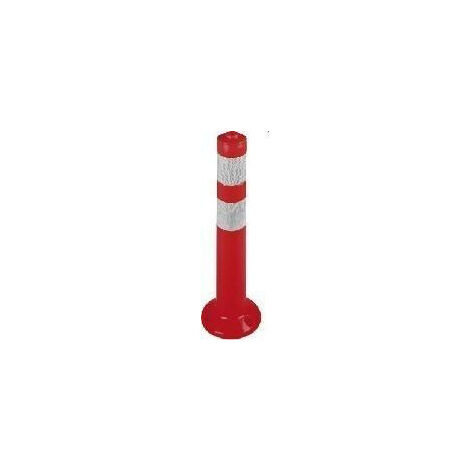 BOLARDO NARANJA 450 MM ALTURA x 80 MM DIAMETRO. Incluye el suministro de 3 tornillos BA2000