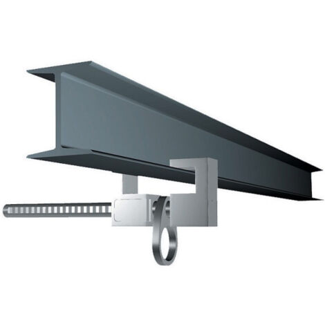 Punto de anclaje regulable en aluminio para viga metálica SAFETOP