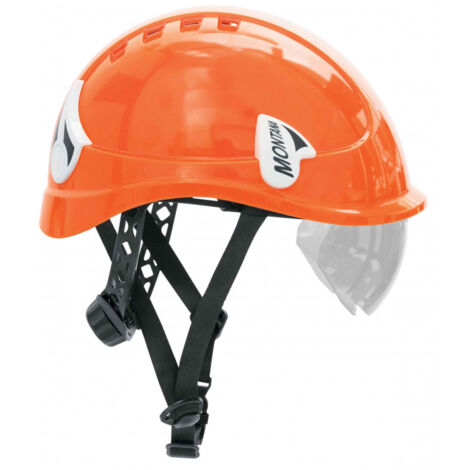 SF/80640O SAFETOP® Casco de seguridad para trabajos en altura y rescates. Modelo MONTANA [NARANJA]