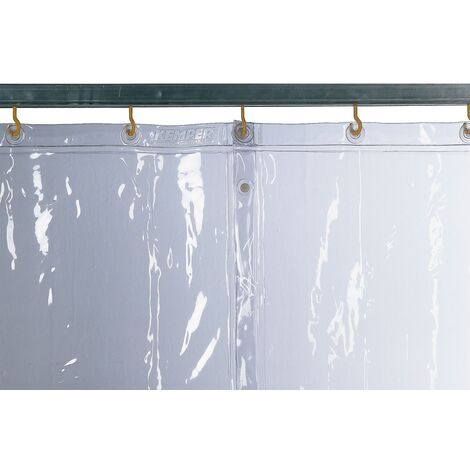 Cortina de soldadura CEPRO transparente contra chispas                         300 x 140 cm