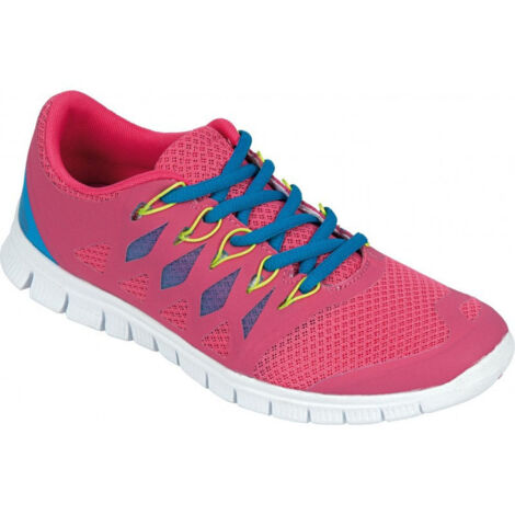 Zapatos deportivos ergonómico con suela EVA ultraligera WORKTEAM P4001 44 Rosa (1/5)