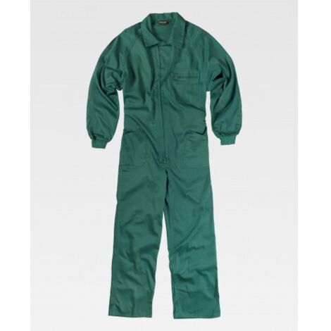 Buzo industrial WORKTEAM B2000 con manga tipo ranglán 58 Verde