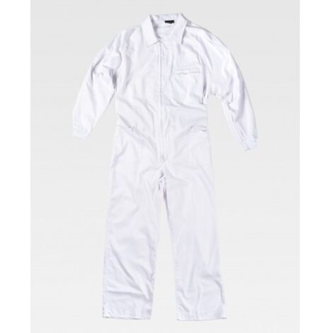 Buzo industrial WORKTEAM B2000 con manga tipo ranglán 66 Blanco