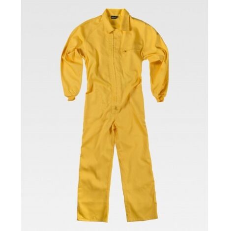 Buzo industrial WORKTEAM B2000 con manga tipo ranglán 60 Amarillo