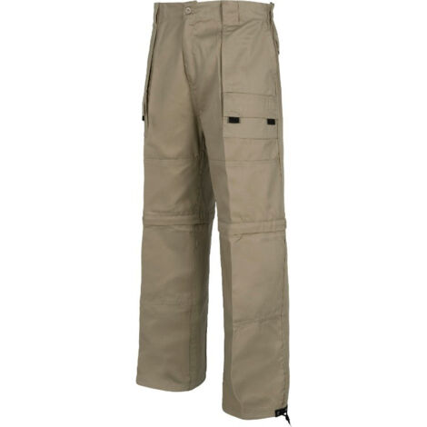 Pantalón Industrial multibolsillos con perneras desmontables WORKTEAM B1420 (1/3)