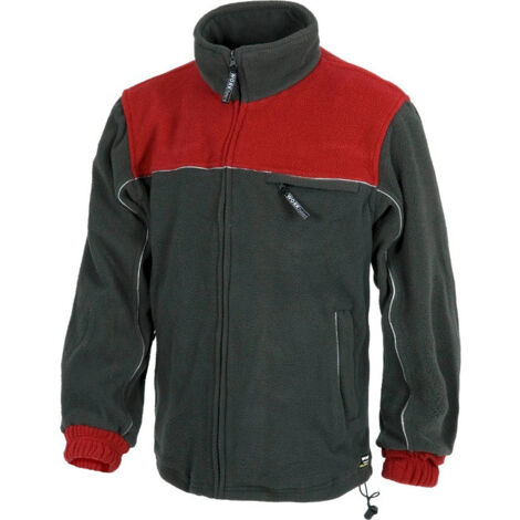 Chaqueta polar combinada con vivos reflectantes WORKTEAM Future WF1800 (1/3)