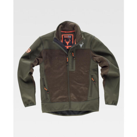 Chaqueta Workshell con tejido en punto fino WORKTEAM S8650 Sport (1/3)