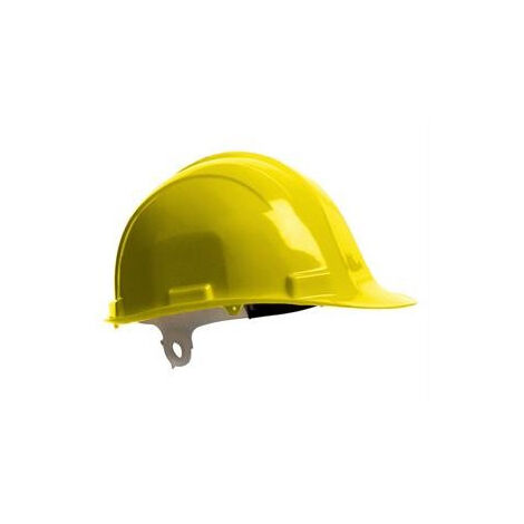Casco alto brillo cierre pinlock, EN397 SP SAFETOP  Amarillo