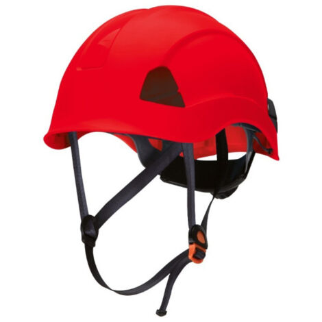 Caso 1000V para alturas con barboquejo SAFETOP Climber Rojo