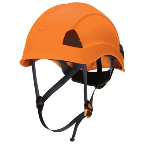 Caso 1000V para alturas con barboquejo SAFETOP Climber  Naranja