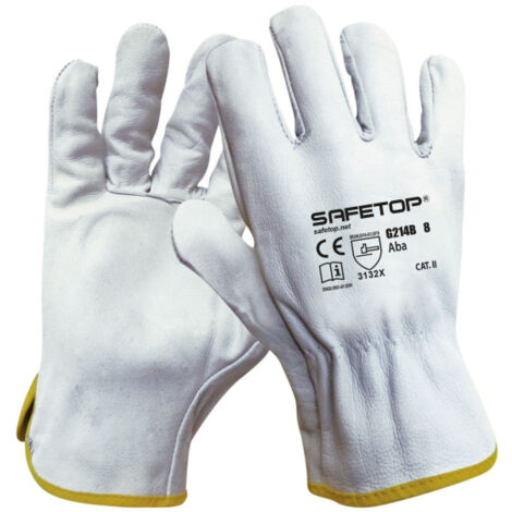 Guantes de piel tipo conductor SAFETOP Aba 7