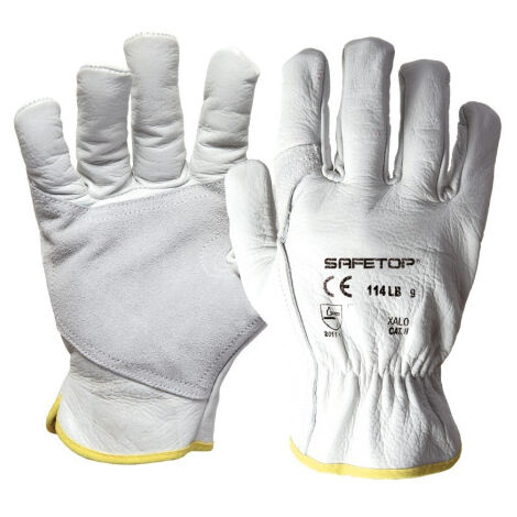 Guantes de piel vacuno reforzados SAFETOP Xalo 10