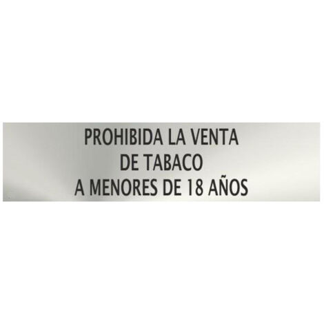 Cartel prohibido fumar pictograma cuadrado o señal informativa