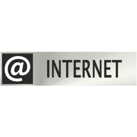 Informativa Internet Acero Inoxidable Adhesivo de 0'8mm 50 x 200 mm (1/2)