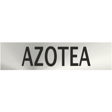 Informativa Quinto Azotea Inoxidable Adhesivo de 0'8mm 50 x 200 mm (1/2)