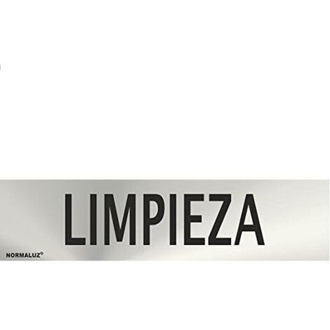 Señal informativa Limpieza de 0'8mm 50 x 200 mm SEKURECO (1/4)