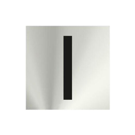 Informativa I Acero Inoxidable Adhesivo de 0'8mm 50 x 50 mm (1/2)