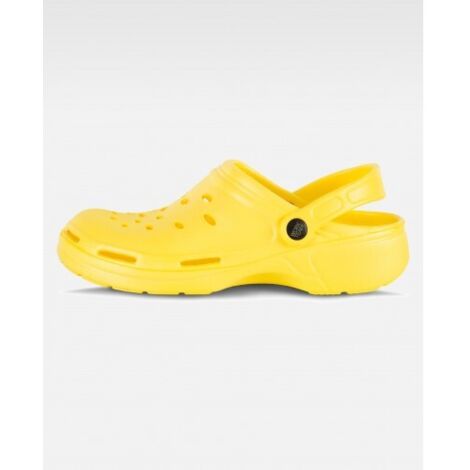 Zueco unisex económico SERVICIOS en plástico EVA WORKTEAM P2008 38 Amarillo