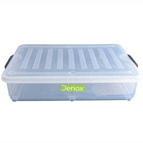 Caja ordenación Eurobox de 60 litros con ruedas (4 Uds) DENOX