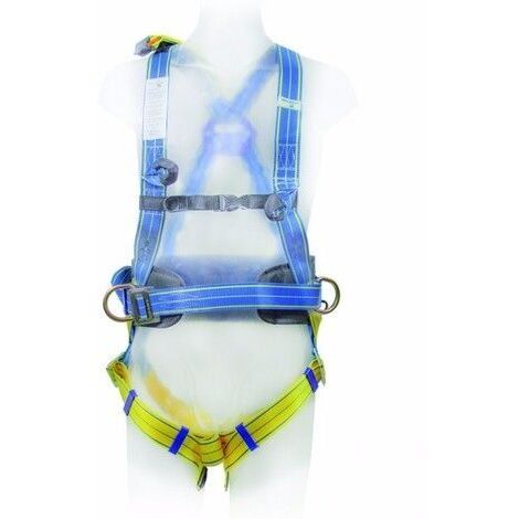 Harnais Anti-chute Travaux Hauteur Harnais Anti-Chute Irudek Light Plus 4 - Taille XXL-XXXL Avec Ceinture Et Points D'Ancrage équipement Protection Individuelle EPI