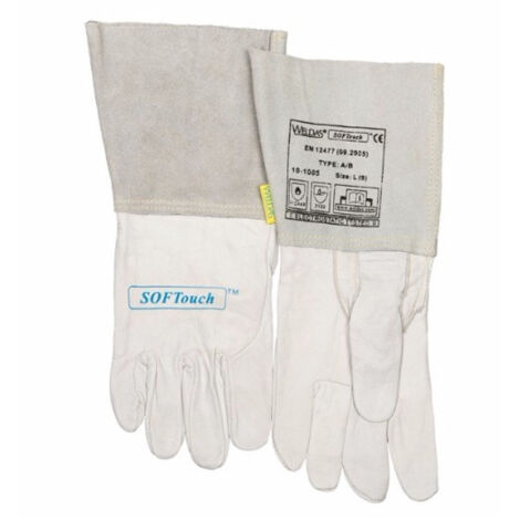 Guante Soldador WELDAS TIG Softouch piel flor de ternera