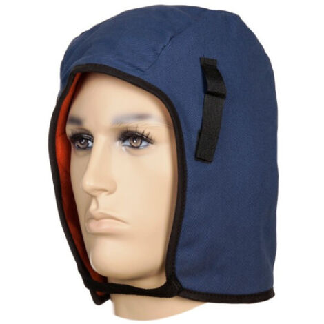 Caperuza térmico azul para conectar a casco WELDAS Turmoflex