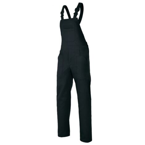 Pantalón con peto Serie 290 | Negro - 44