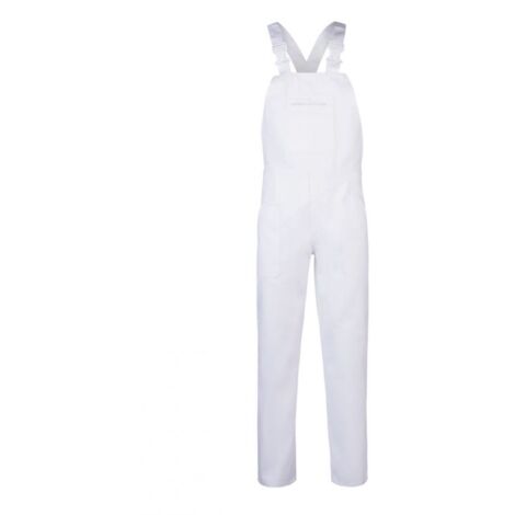 Pantalón con peto Serie 290 | Blanco - 50
