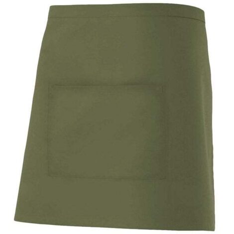 Delantal Corto Con Bolsillo VERDE CAZA U