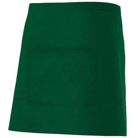 Delantal Corto Con Bolsillo VERDE BOSQUE U