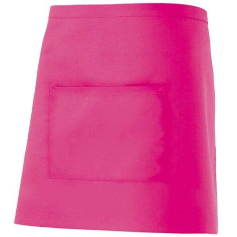 Delantal Corto Con Bolsillo FUCSIA U