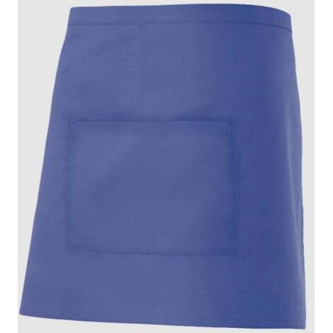 Delantal Corto Con Bolsillo AZUL ULTRAMAR U