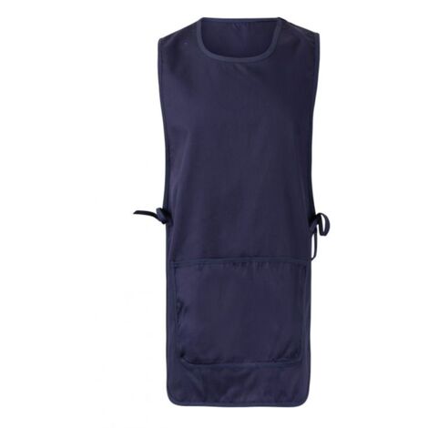 Delantal Casulla Reversible Azul Marino U
