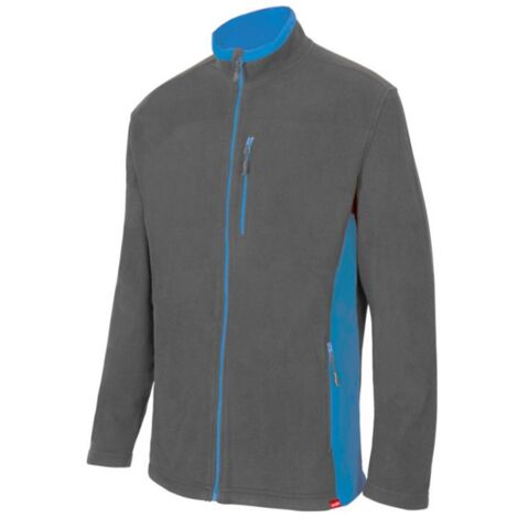 VELILLA CHAQUETA 201504 POLAR NEGRA/ROJO XXL